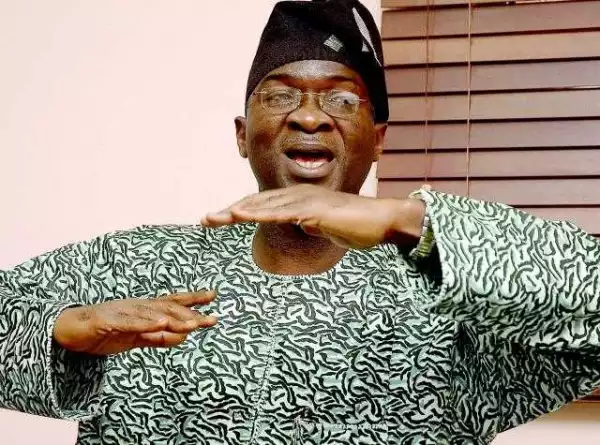 Senators, Rep members have no right to Budget since they don’t collect taxes – Fashola